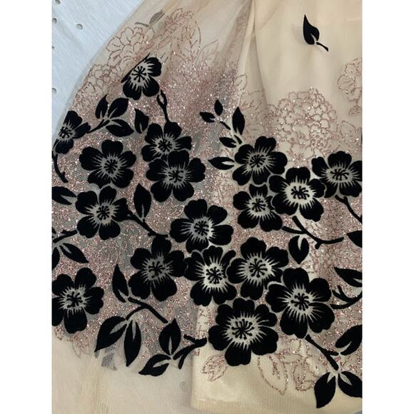 R&M Richards Women's Dress Short gold & black Size 14P - Picture 4 of 4